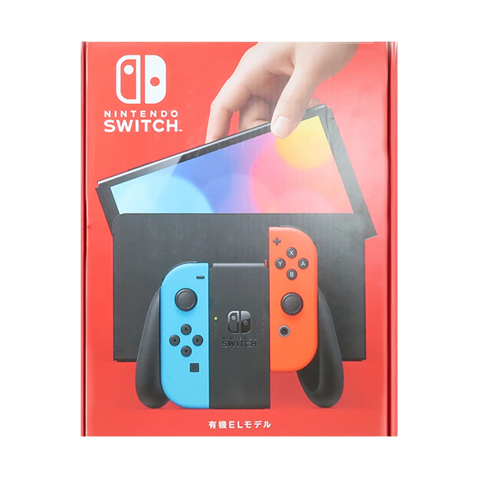 Nintendo Switch OLED Model Neon Blue/Neon Red - Image 6
