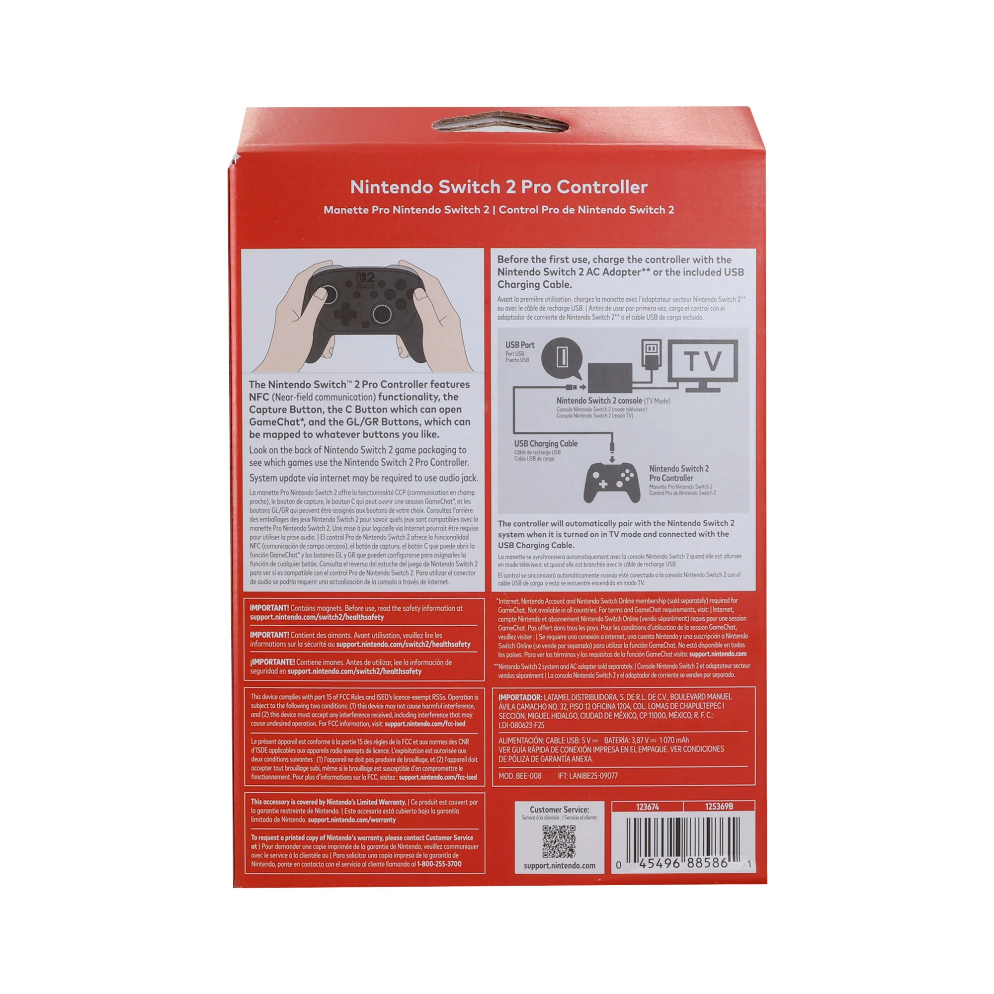 Nintendo Switch 2 Pro Controller (Black) - Image 4