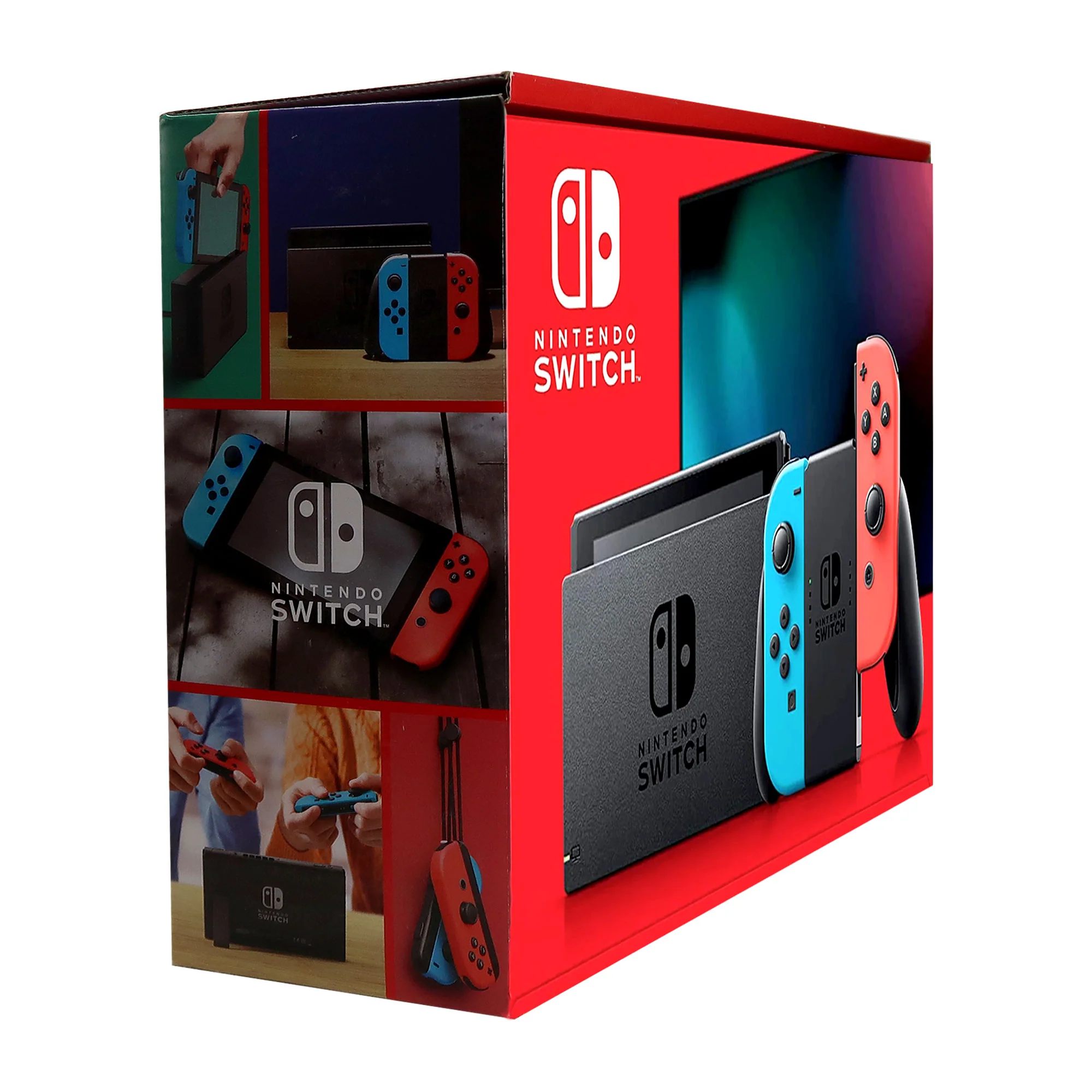 Nintendo Switch with Neon Blue & Neon Red Joy-Con - Image 5
