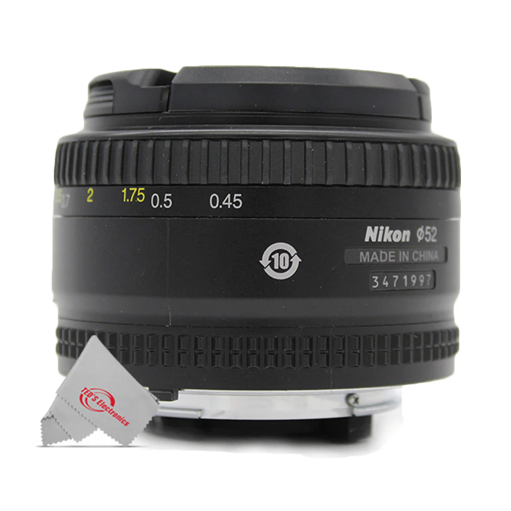 Nikon AF Nikkor 50mm f/1.8D Prime Lens (Black) - Image 4