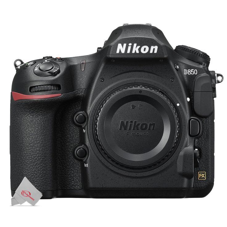 Nikon D850 Digital SLR Camera Body with Nikon 18-55mm Lens with 128GB Accessory Kit - Image 2