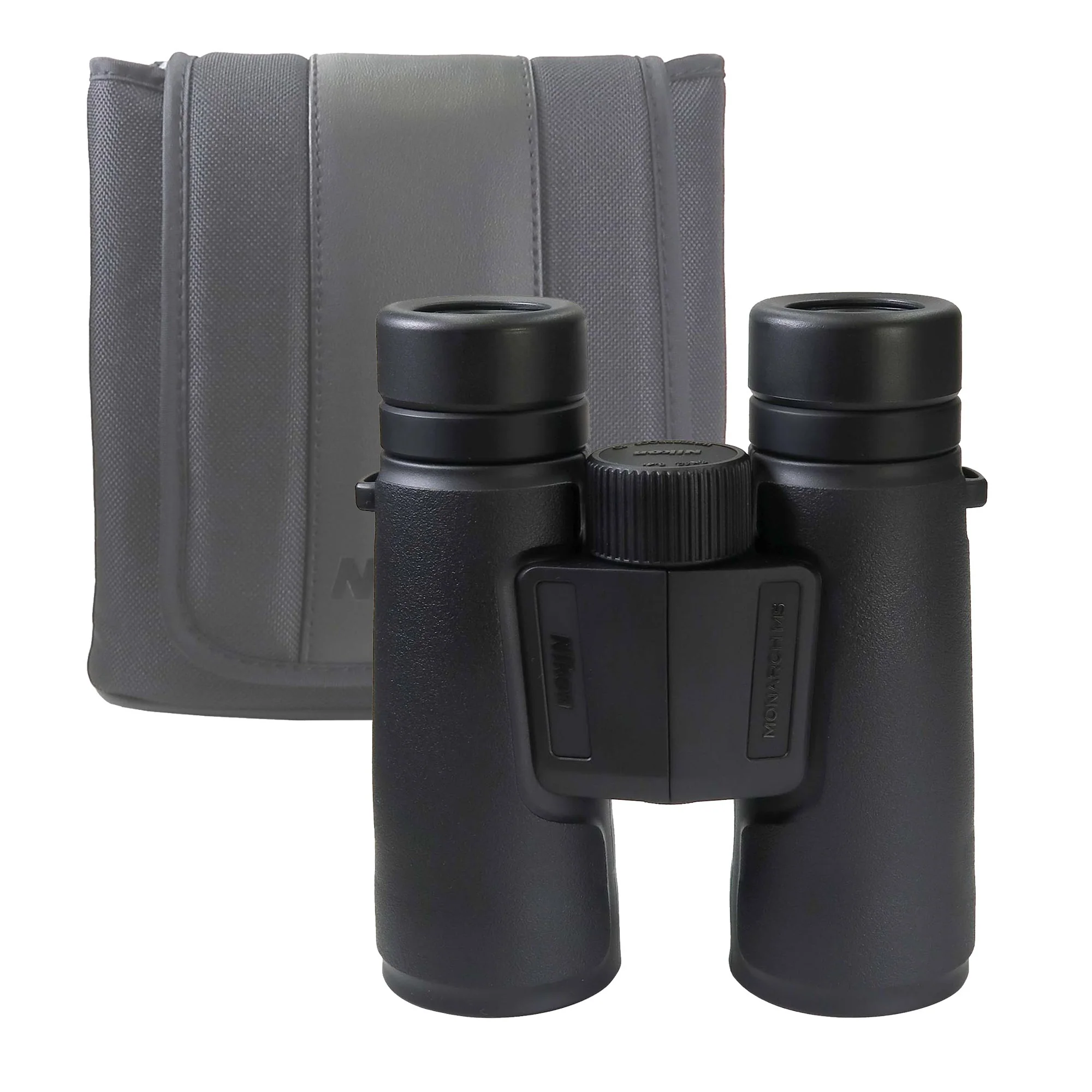 Nikon 8x42 Monarch M5 Waterproof Roof Prism Binoculars (Black) with Vivitar SLING1 1/4-20" Padded Neoprene Sling Hands Free Strap Kit - Image 2