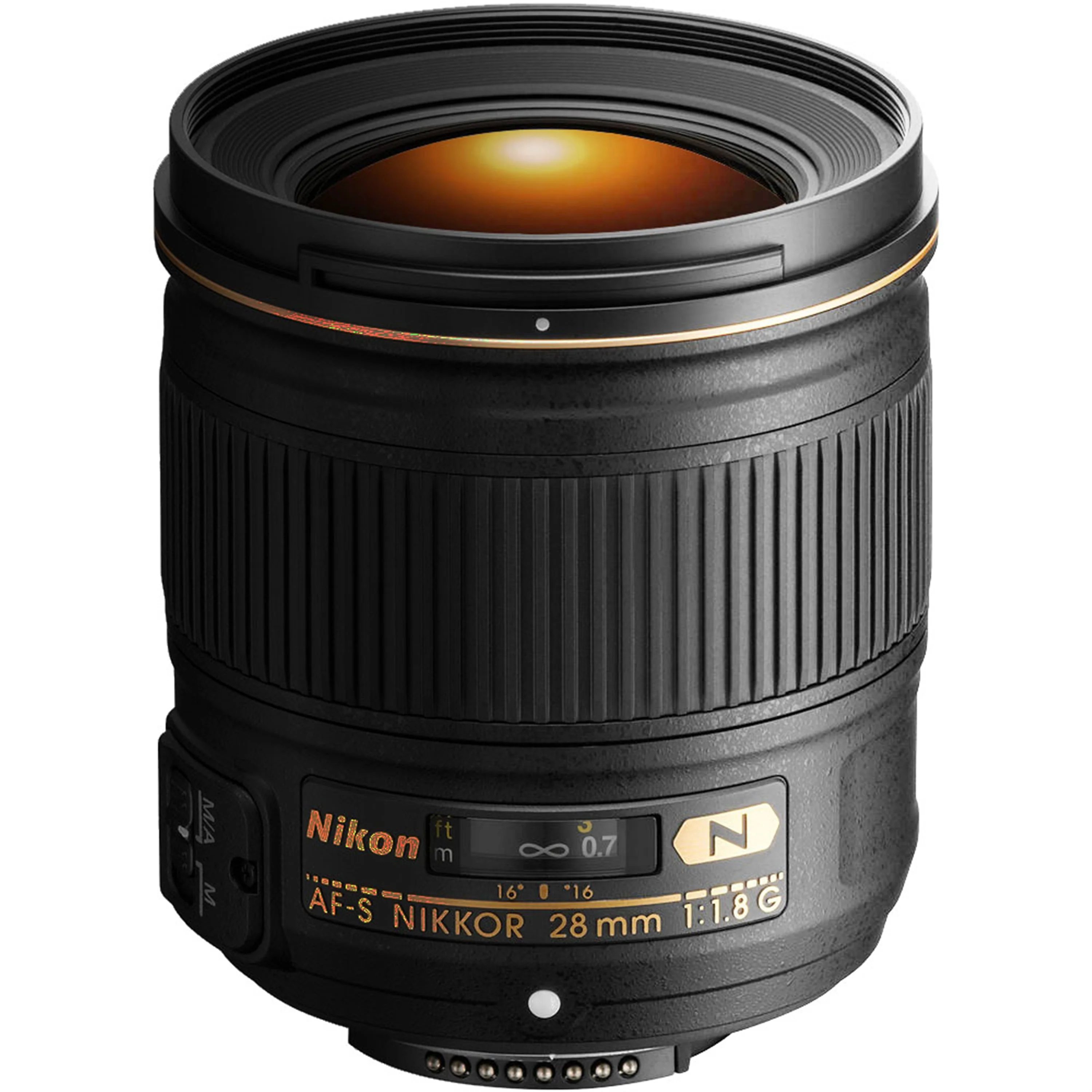 Nikon AF-S NIKKOR 28mm f/1.8G Wide-Angle Lens with UV Filter Accessory Kit - Image 2