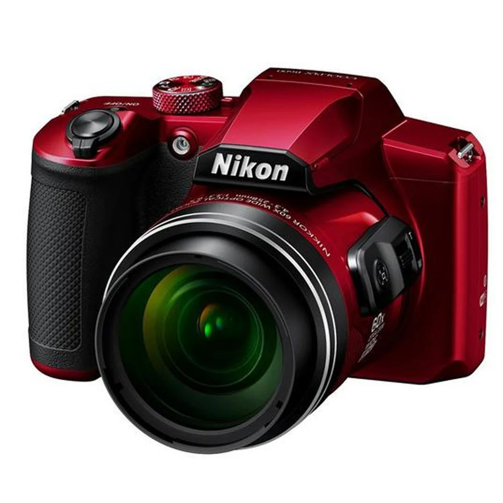 Nikon COOLPIX B600 16MP Full HD Video Recording Wi-Fi Digital Camera (Red) - Image 3