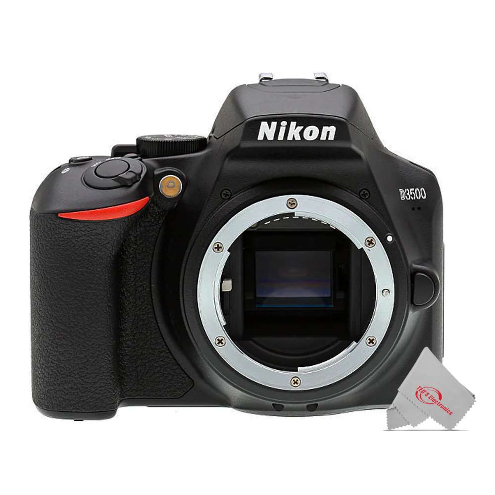 Nikon D3500 24.2MP Digital SLR Camera with AF-P Nikkor 10-20mm Lens Accessory Bundle - Image 2