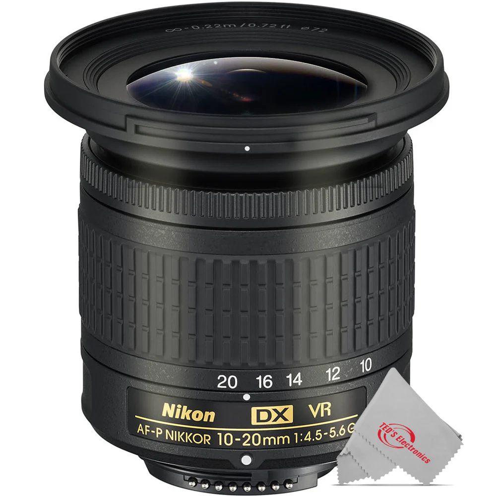 Nikon D7500 20.9MP Digital SLR Camera with AF-P Nikkor 10-20mm Lens Accessory Bundle - Image 3