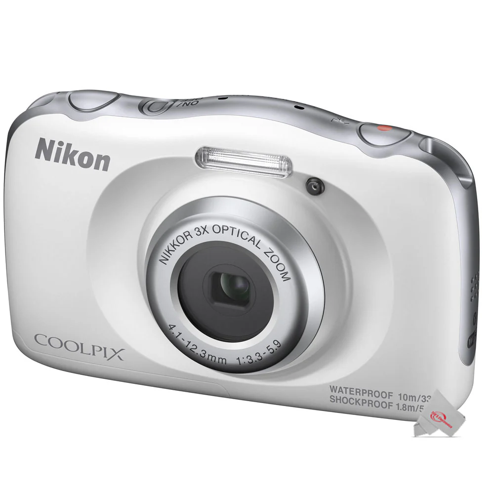 Nikon Coolpix W150 Waterproof Shockproof Point and Shoot Digital Camera White - Image 2