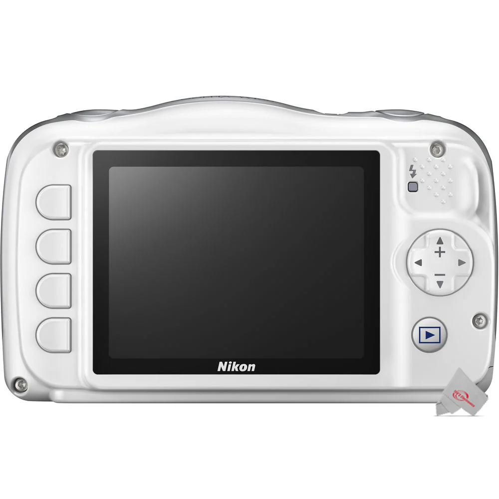 Nikon Coolpix W150 Waterproof Shockproof Point and Shoot Digital Camera White - Image 3