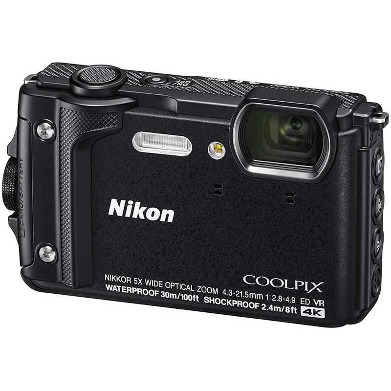 NIKON COOLPIX W300 16MP Waterproof Wi-Fi UHD 4K/30p Video Recording Digital Camera Black - Image 3