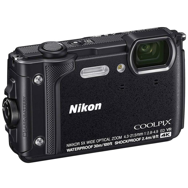 NIKON COOLPIX W300 16MP Waterproof Wi-Fi UHD 4K/30p Video Recording Digital Camera Black - Image 4
