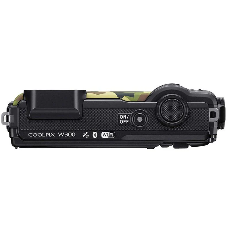 NIKON COOLPIX W300 16MP Waterproof Wi-Fi UHD 4K/30p Video Recording Digital Camera Camouflage - Image 6