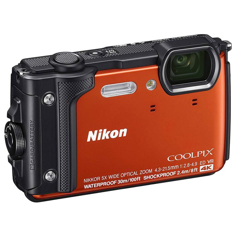 NIKON COOLPIX W300 16MP Waterproof Wi-Fi UHD 4K/30p Video Recording Digital Camera Orange - Image 5