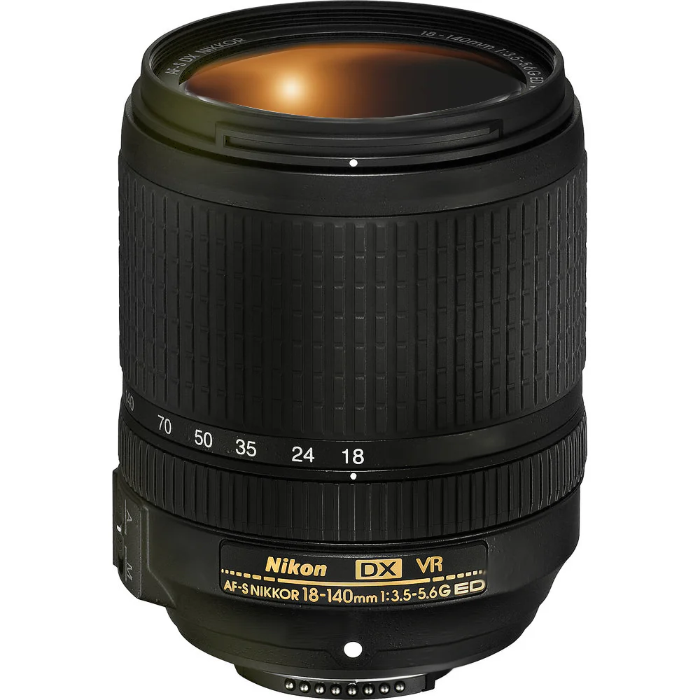 Nikon AF-S DX NIKKOR 18-140mm f/3.5-5.6G ED VR Lens with Accessory Kit For Nikon DSLR Cameras - Image 2