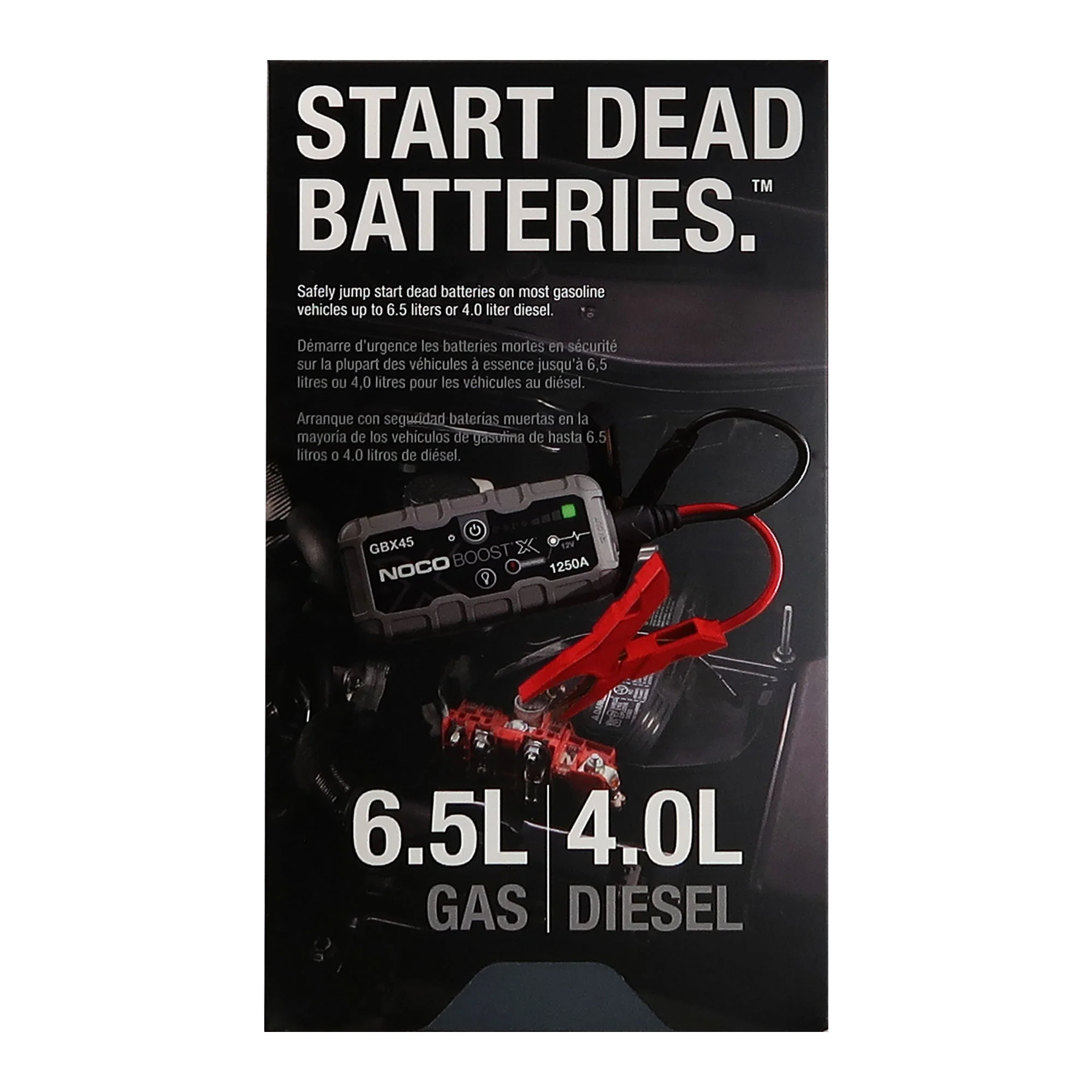 NOCO Boost X GBX45 1250-Amp 12V UltraSafe Jump Starter - Image 2