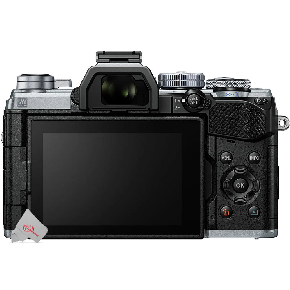 Olympus OM-D E-M5 Mark III Mirrorless Digital Camera Body Only (Silver) - Image 2