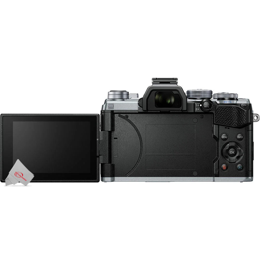 Olympus OM-D E-M5 Mark III Mirrorless Digital Camera Body Only (Silver) - Image 3
