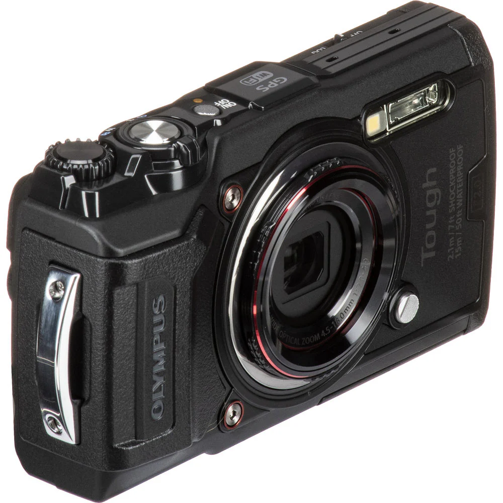 Olympus Tough TG-6 12MP  Water, Crush, Shock, Freeze & Dustproof Digital Camera Black - Image 3