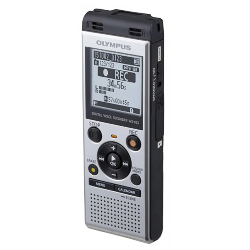 Olympus WS-852 Digital Voice Recorder (Silver) - Image 2