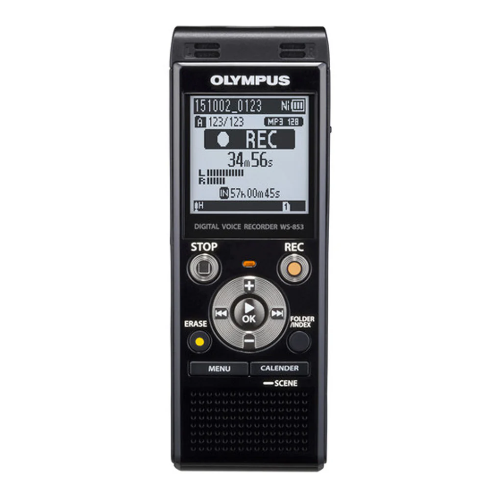 Olympus WS-853 Digital Voice Recorder (Black)