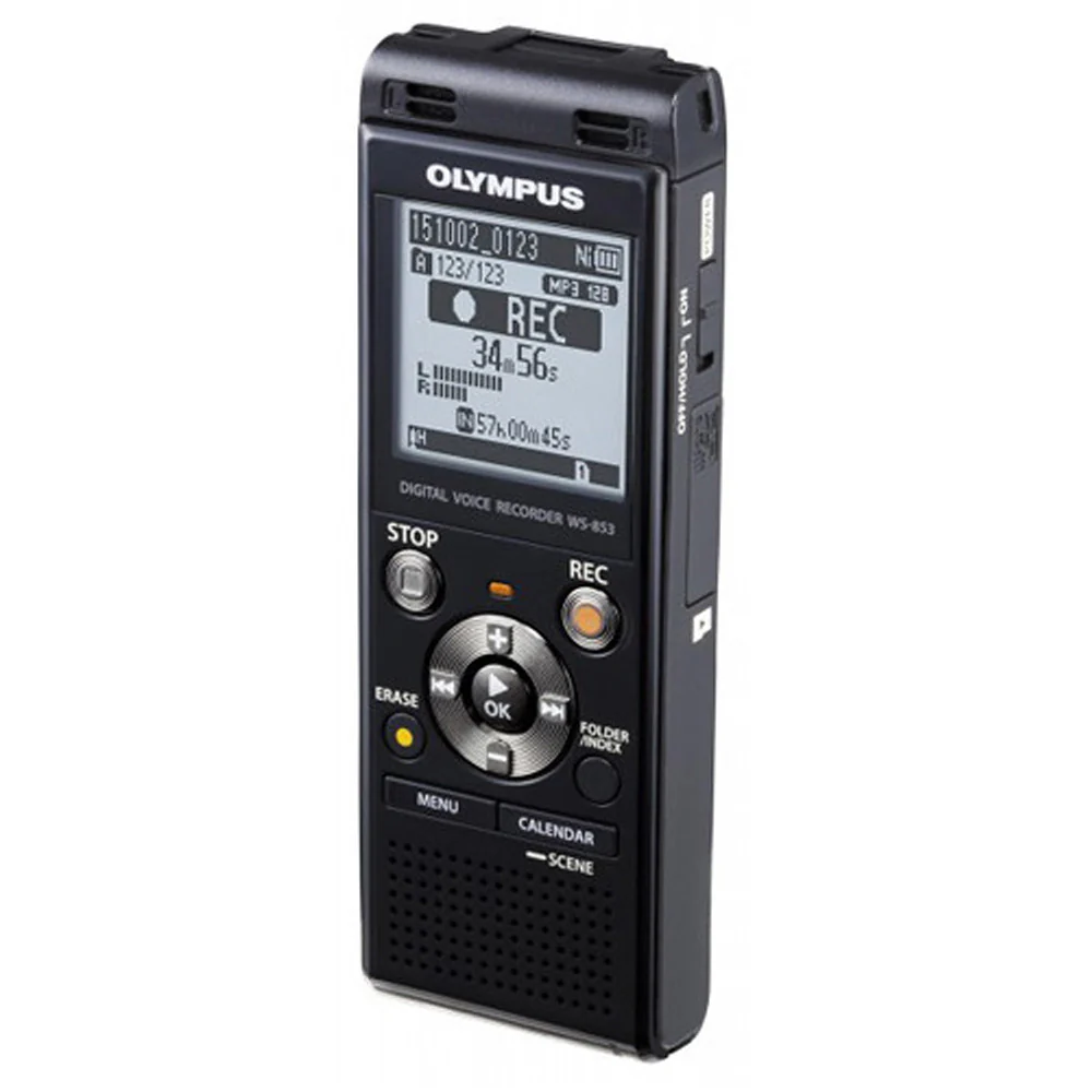 Olympus WS-853 Digital Voice Recorder (Black) - Image 2