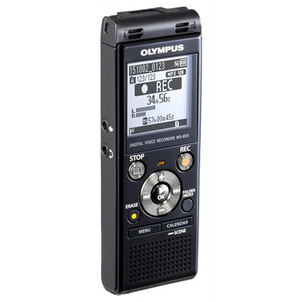 Olympus WS-853 Digital Voice Recorder (Black) - Image 3