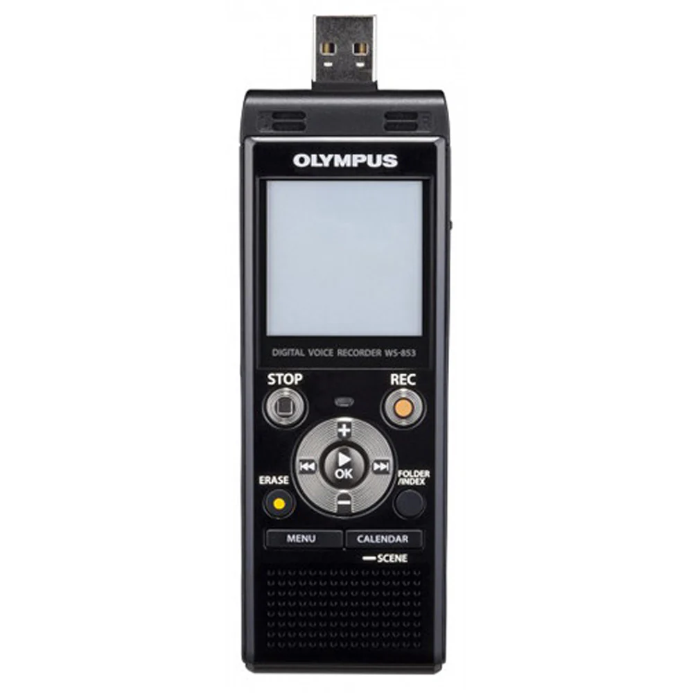 Olympus WS-853 Digital Voice Recorder (Black) - Image 4