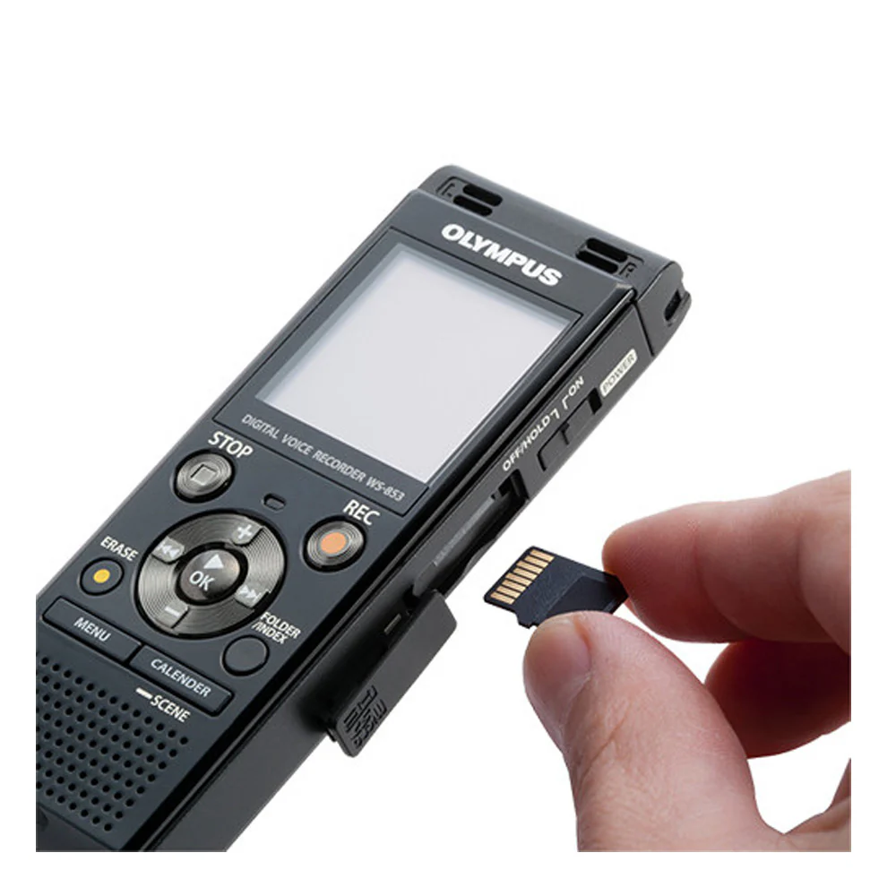Olympus WS-853 Digital Voice Recorder (Black) - Image 8