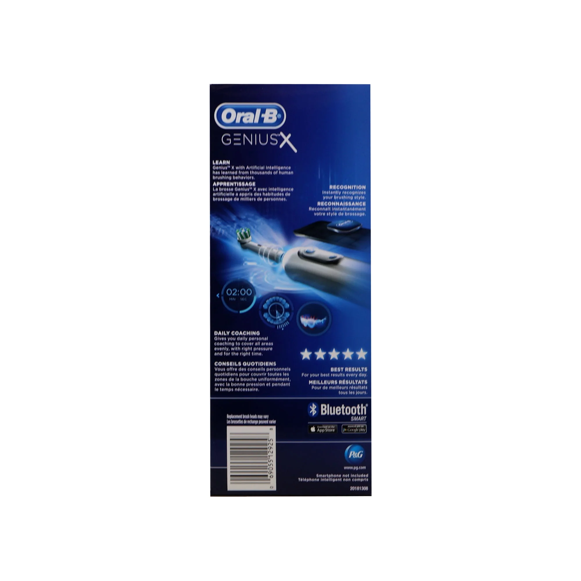 Oral-B Genius X Electric Toothbrush with Travel Case & Norelco Nose Trimmer 3000 – Complete Grooming Bundle (White) - Image 4