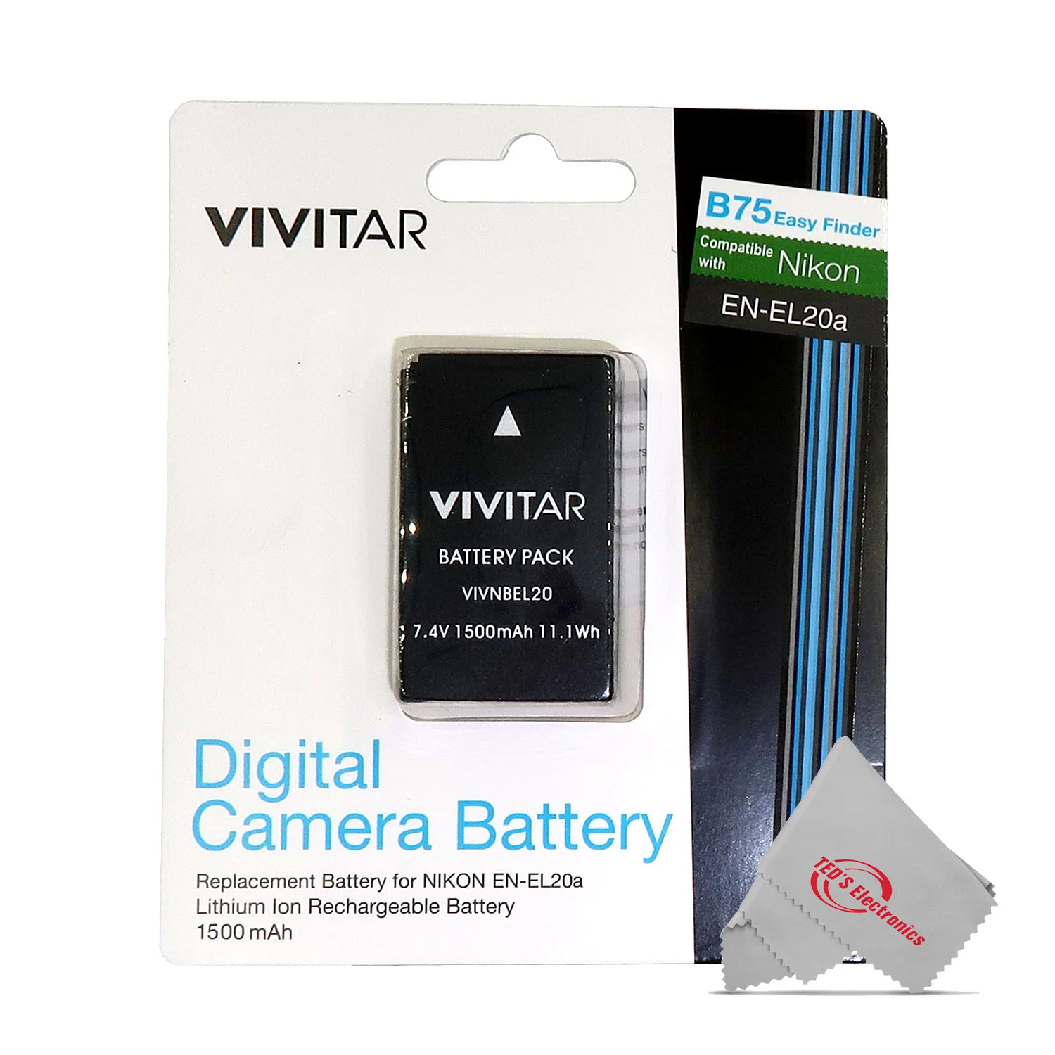 Everyday Essentials Accessory Bundle for Nikon Coolpix P1000 Point and Shoot Digital Camera - Image 2