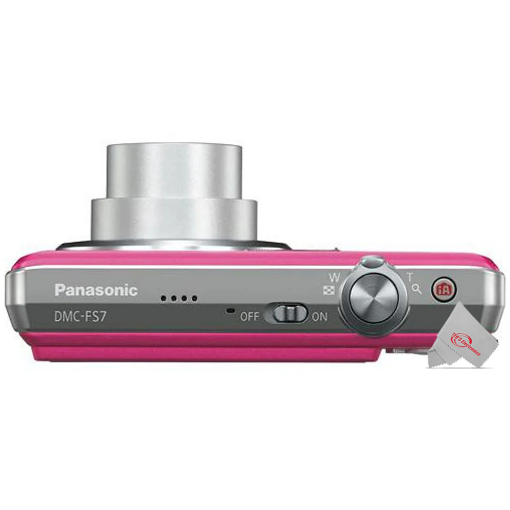 Panasonic Lumix DMC-FS7 Digital Camera (Pink) - Image 4