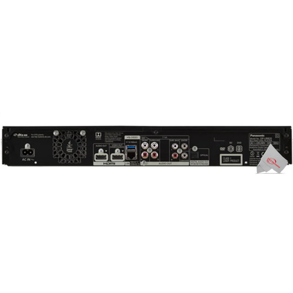 Panasonic DP-UB820-K HDR 4K Ultra UHD Network Blu-ray Player - Image 7