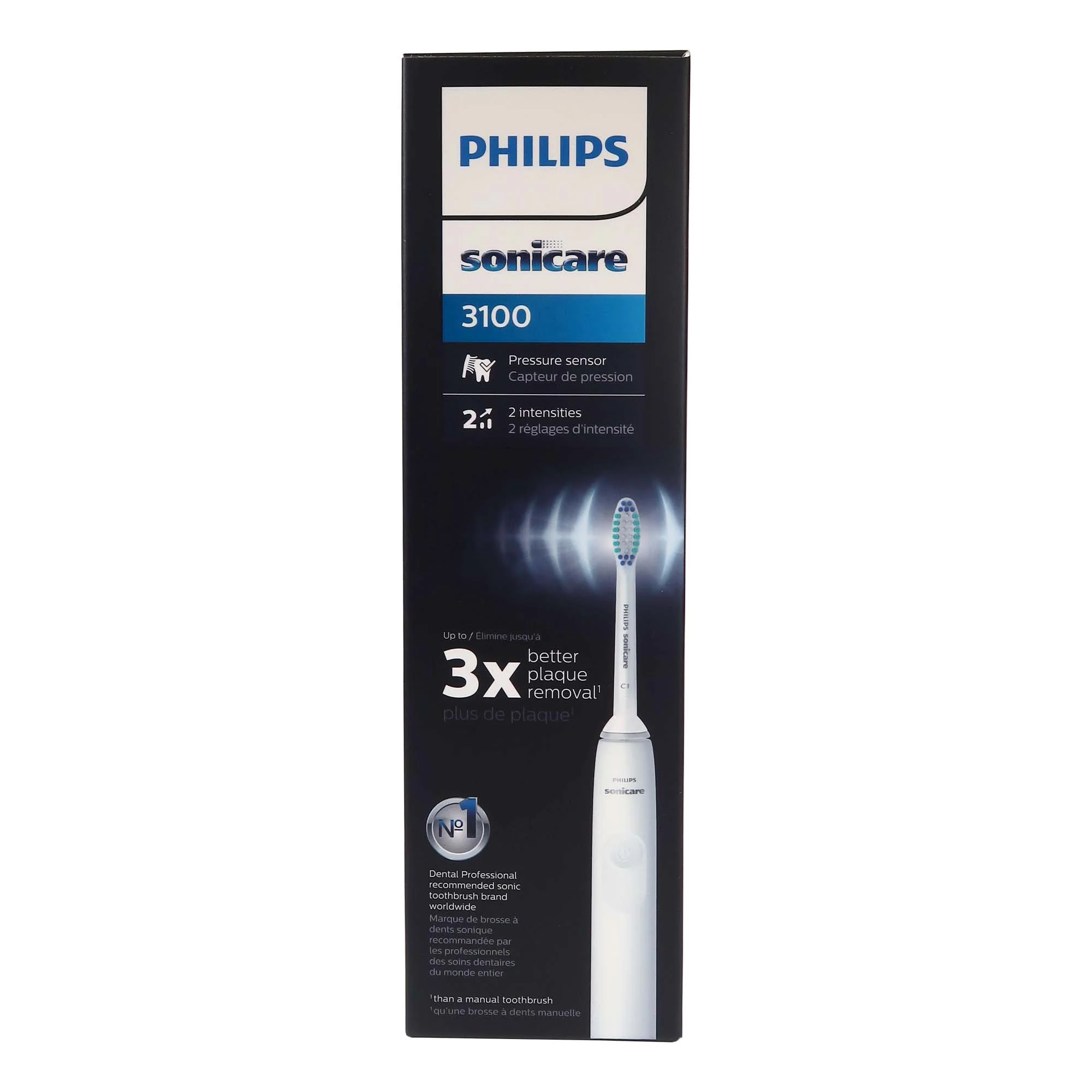 Sonicare 3100 Power Toothbrush with Pressure Sensor Upto 3X Better Plaque Removal Rechargeable Electric Toothbrush White - Image 7