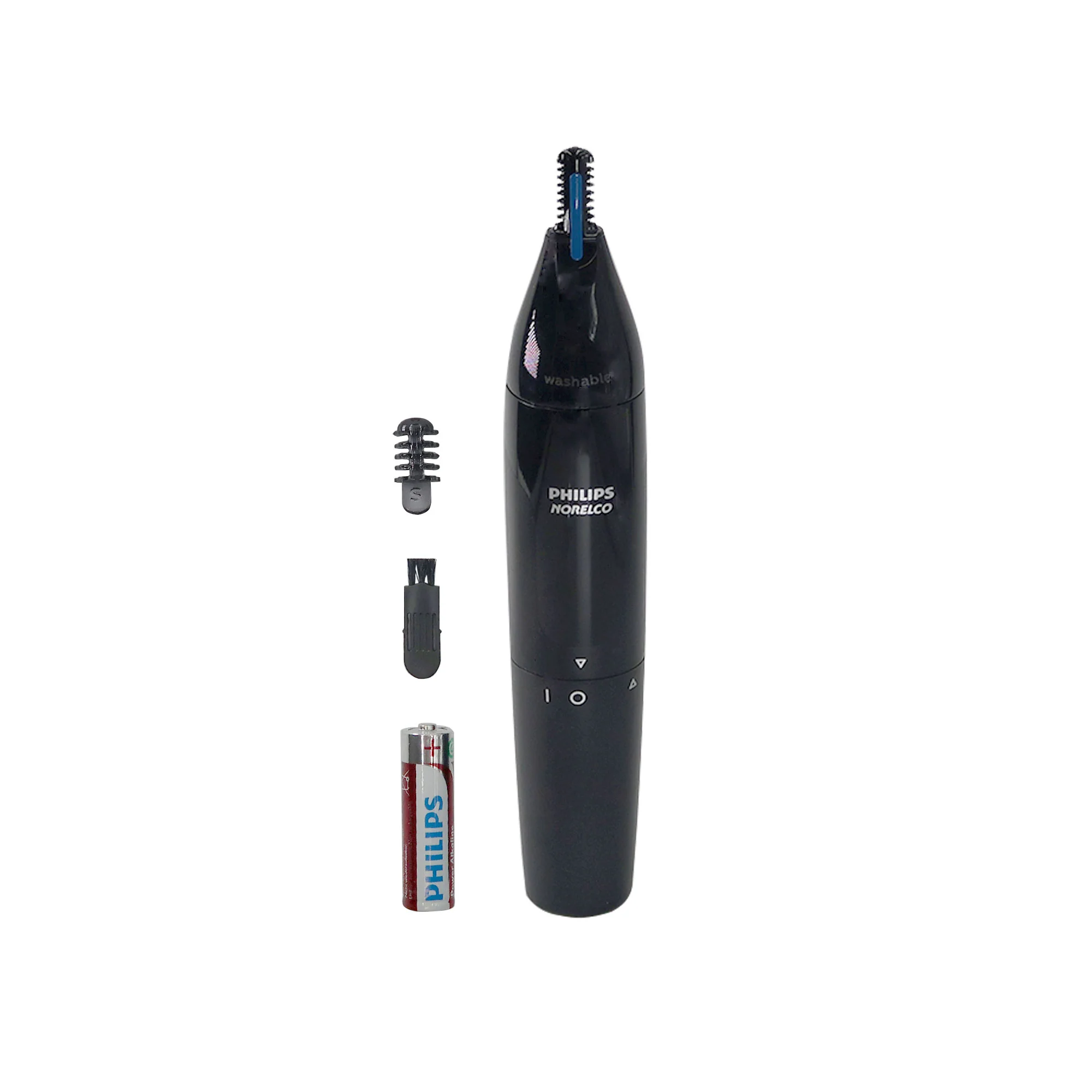 Philips Norelco 5000X Rechargeable Wet & Dry Shaver X5004/84 with 2x Philips Norelco Ultimate Comfort Nose Trimmer 1000 Battery Powered NT1605/60 - Image 7