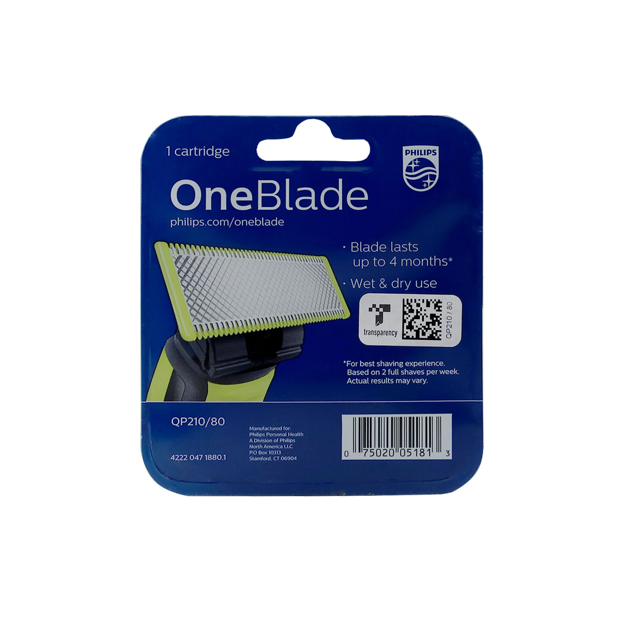 Philips Norelco OneBlade 360 Pro Hybrid Electric Trimmer QP6531/70 with OneBlade Replacement Blade QP210/80 - Image 7
