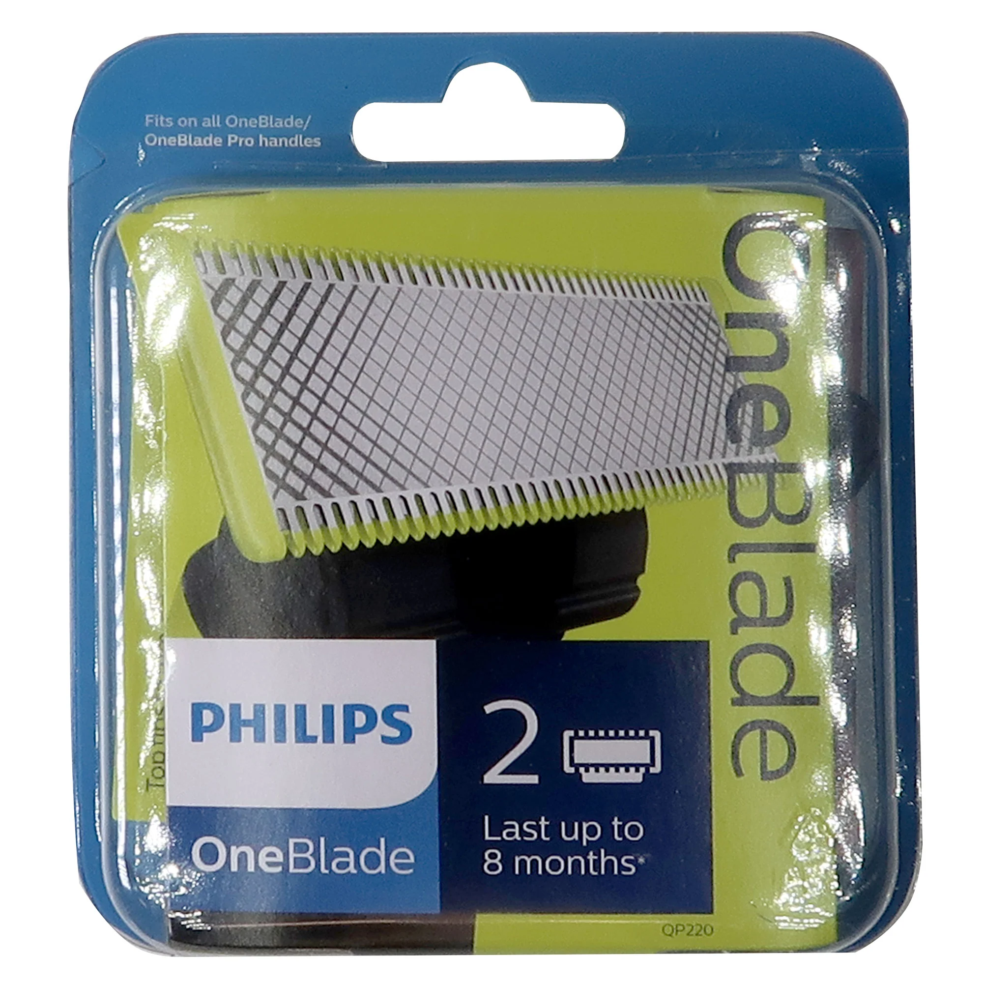 5x Philips OneBlade Replacement Blade Wet & Dry fits All OneBade and OneBlade Pro Handles - 2 Pack - Image 2