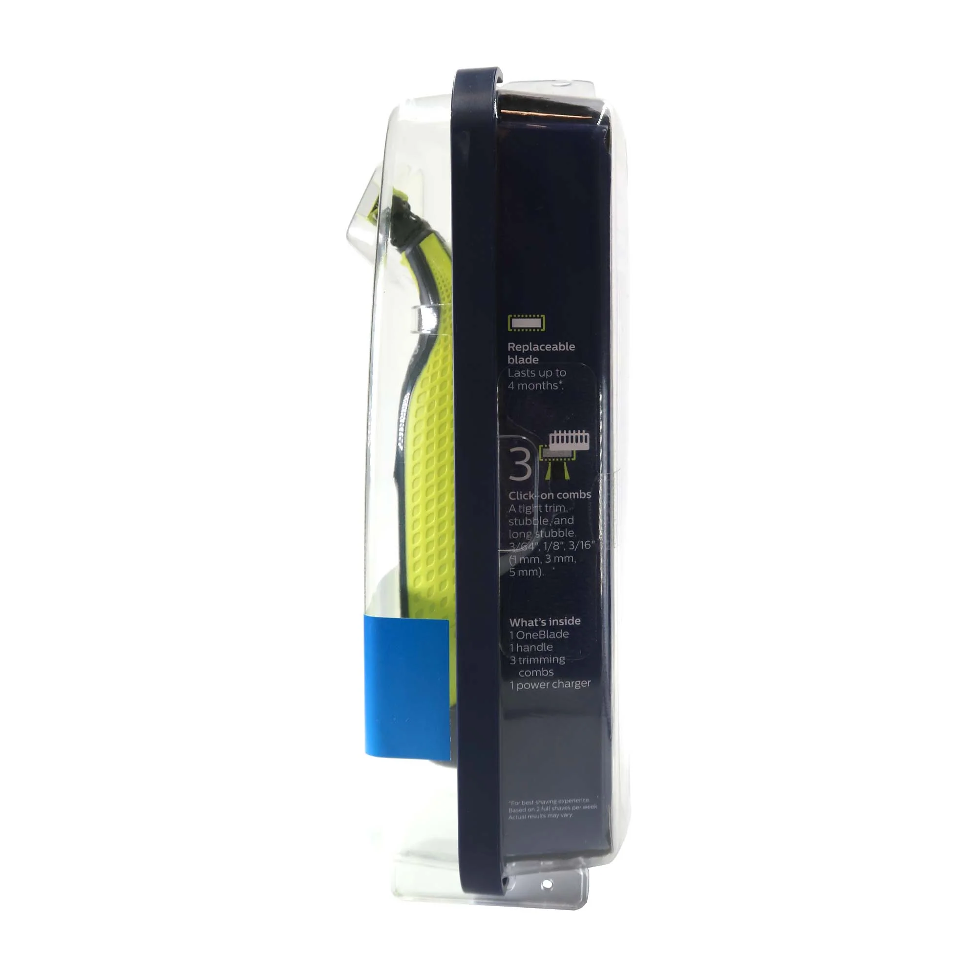 Philips Norelco OneBlade, Hybrid Electric Trimmer and Shaver, QP2520/70 - Image 3