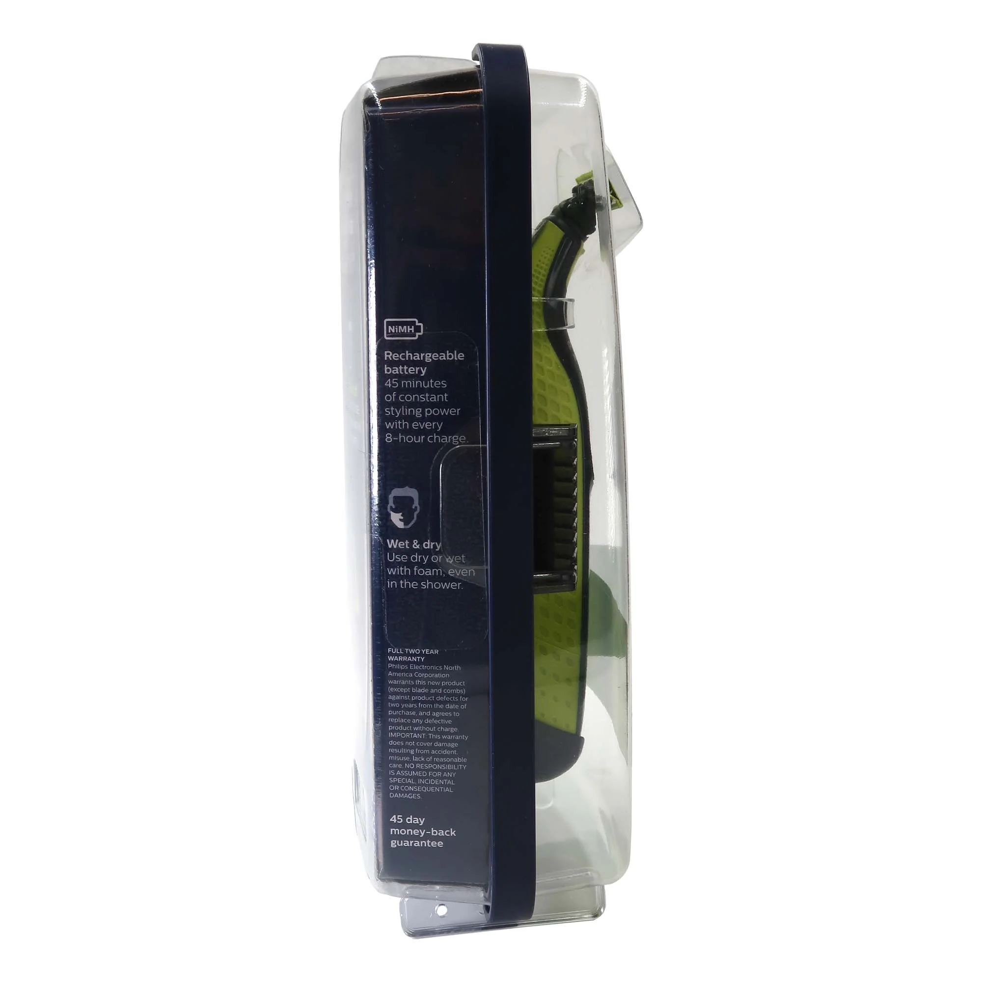 Philips Norelco OneBlade, Hybrid Electric Trimmer and Shaver, QP2520/70 - Image 4