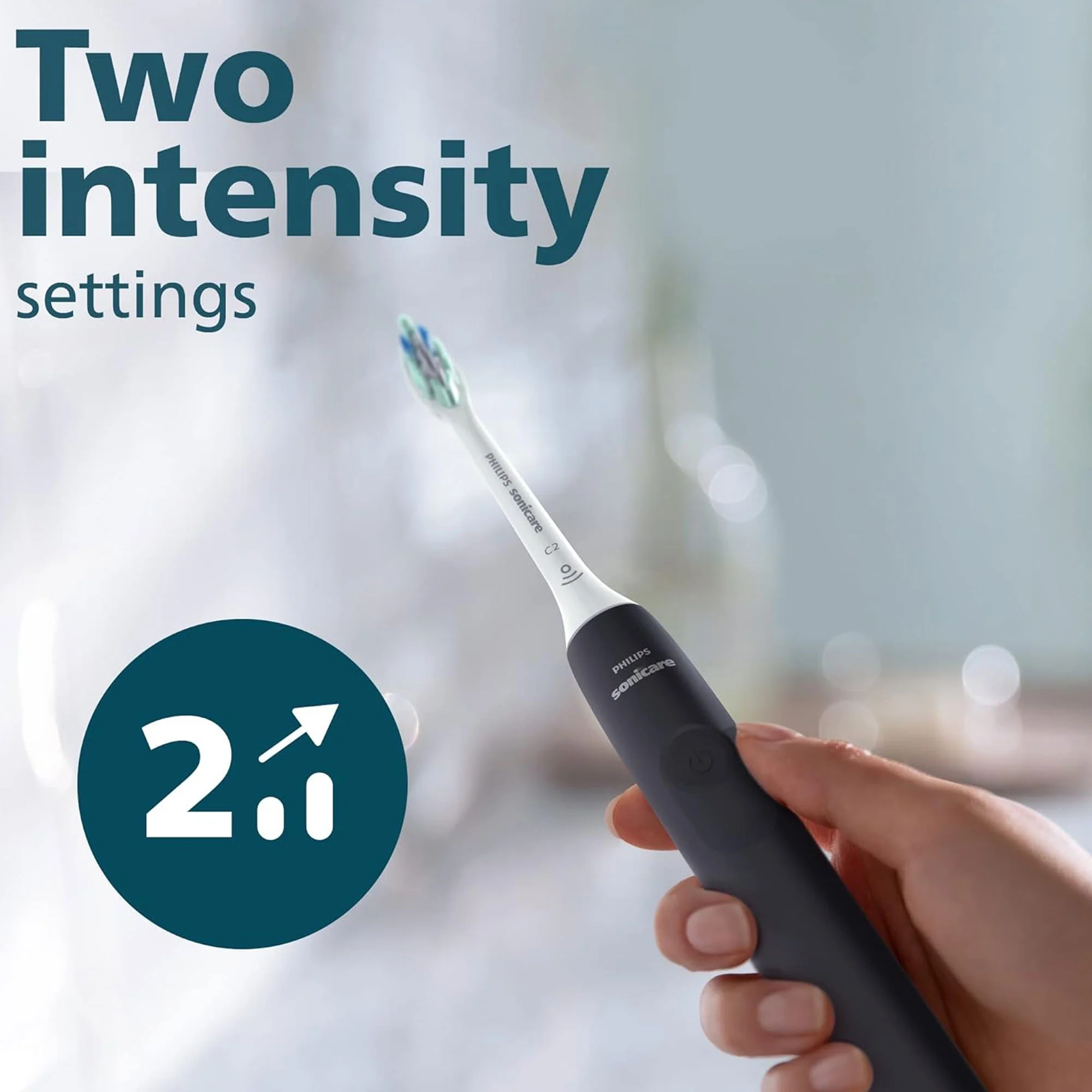 Philips Sonicare 4100 Rechargeable Electric Toothbrush Black HX3681/24 - Image 11
