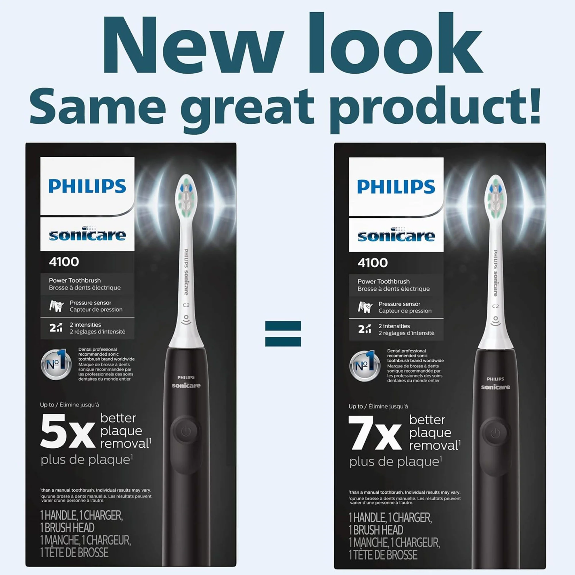 Philips Sonicare 4100 Rechargeable Electric Toothbrush Black HX3681/24 - Image 6