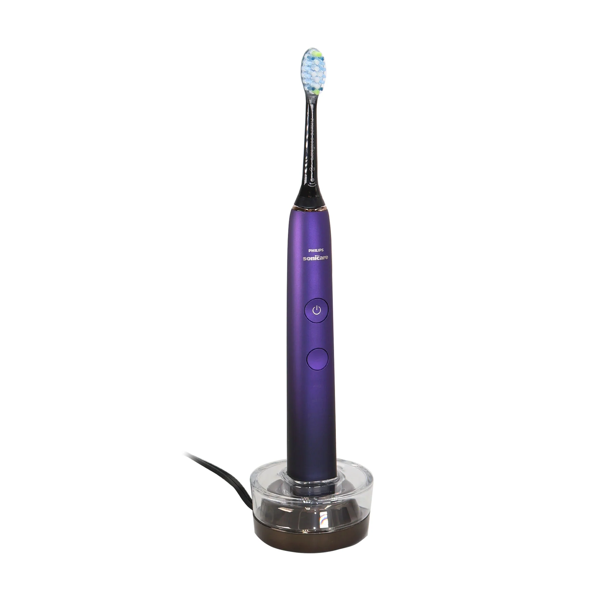 PHILIPS Sonicare 9000 Special Edition Rechargeable Toothbrush, Black/Purple, HX9911/91 - Image 2