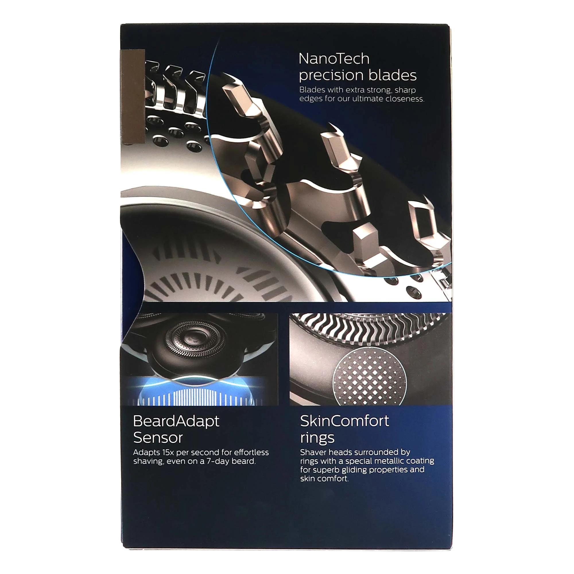 Philips Norelco Shaver 9000 Prestige, Rechargeable Wet or Dry Electric Shaver with Trimmer Attachment and Premium Case, SP9820/87 - Image 3
