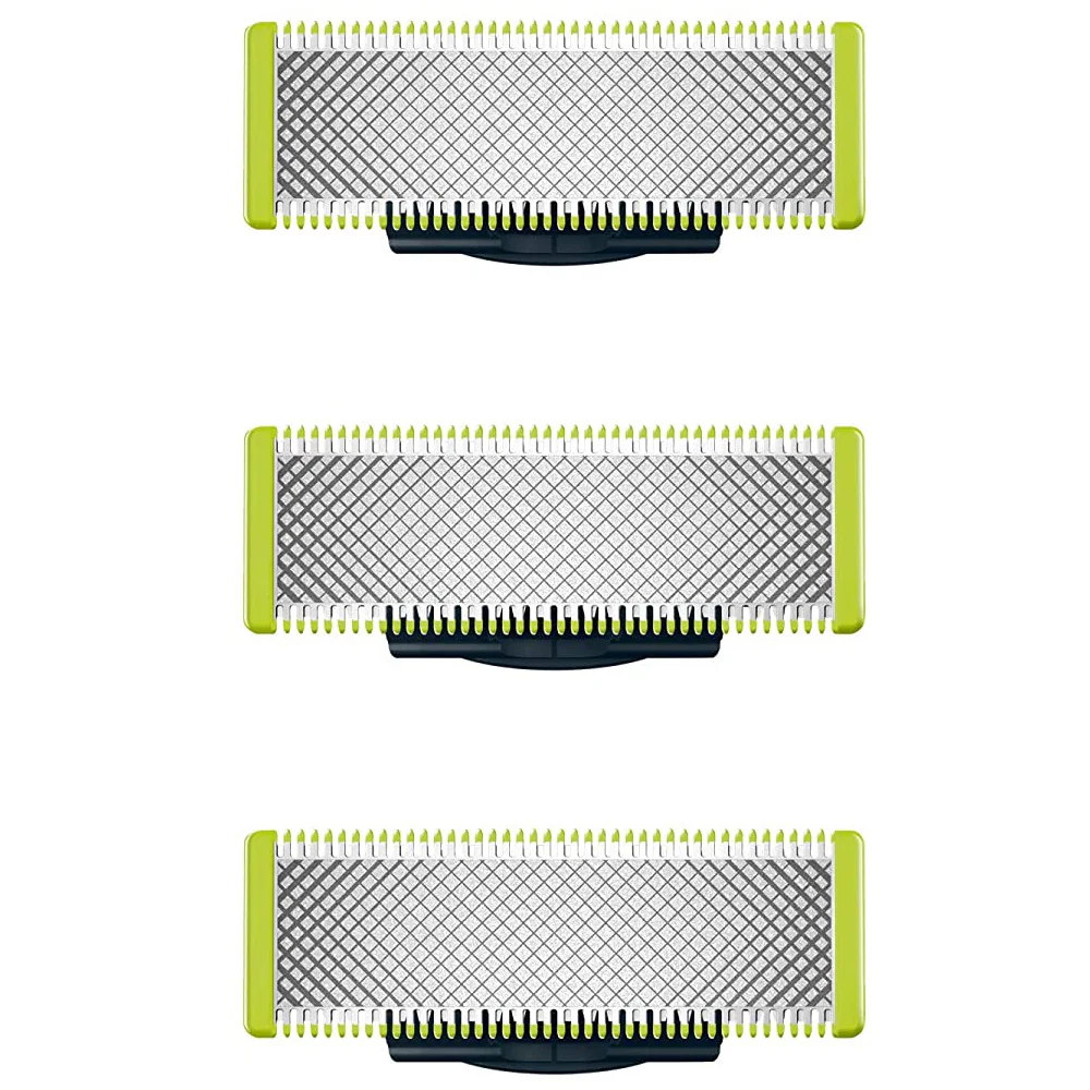Philips Norelco OneBlade, Hybrid Electric Trimmer and Shaver, QP2520/70 with 5x Philips Norelco QP230/80 OneBlade Replacement Blades, 3 Count and Wahl Styling Comb Burgundy - Image 5