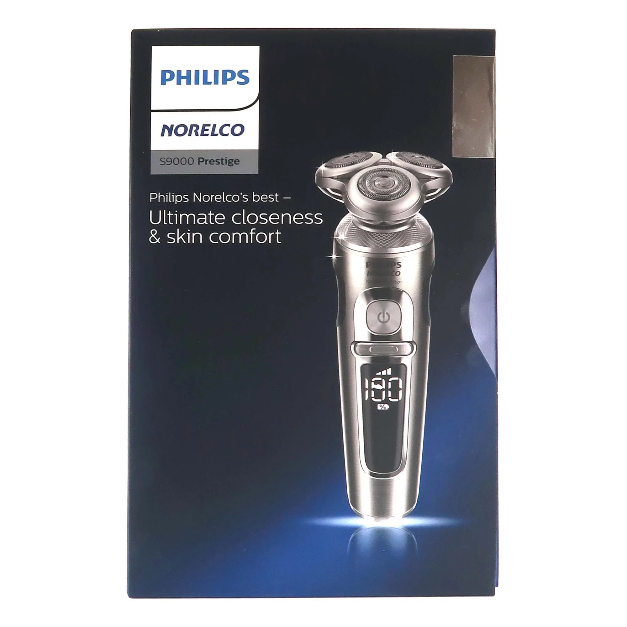 Philips Norelco Shaver 9000 Prestige, Rechargeable Wet or Dry Electric Shaver with Trimmer Attachment and Premium Case, SP9820/87 + Philips Norelco Shaving Replacement Heads for Shaver Series 9000, 3 Pack SH91/56 - Image 2