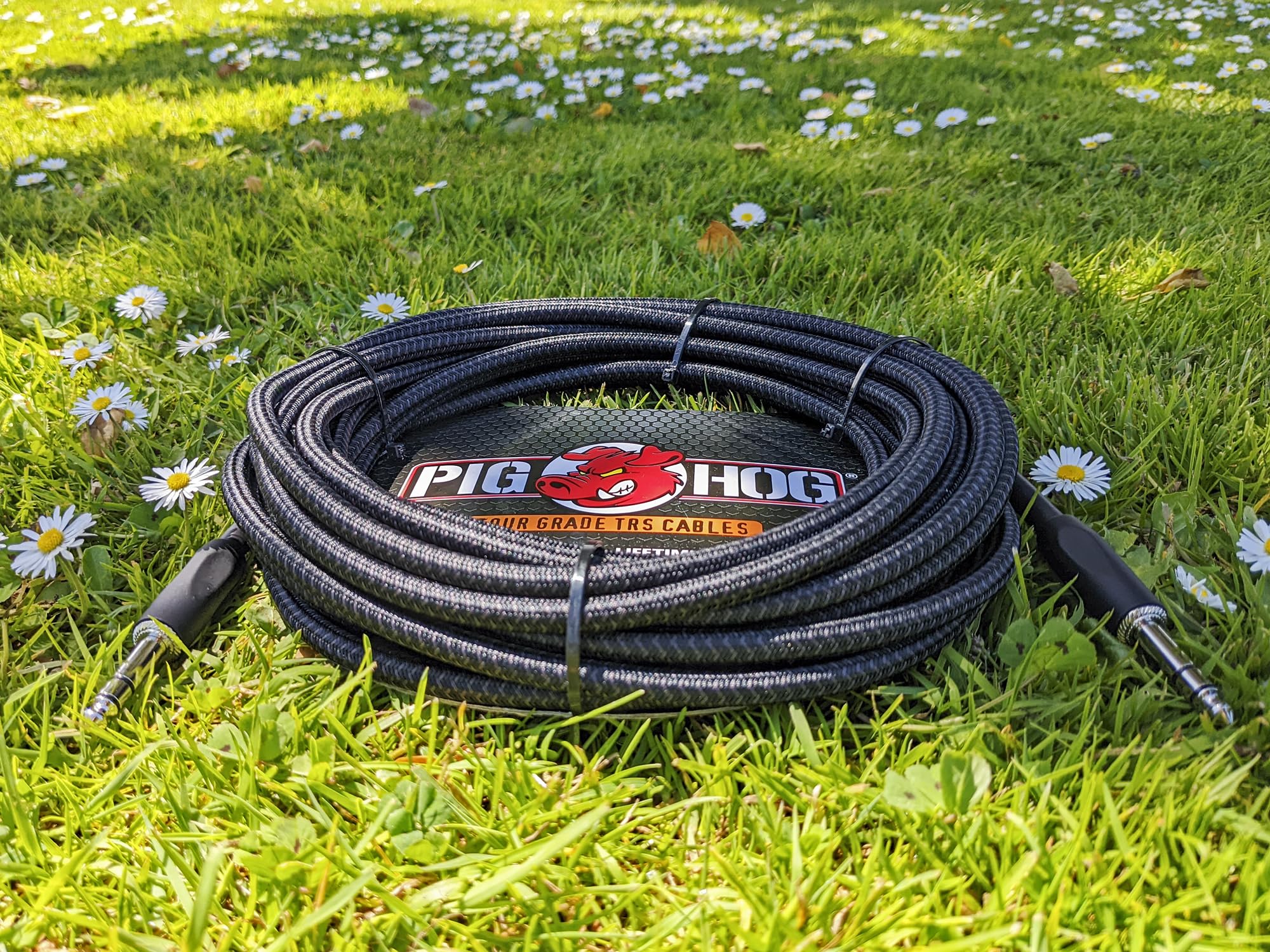 Pig Hog 10ft 1/4" TRS - 1/4" TRS Cable - 10 Units - Image 3