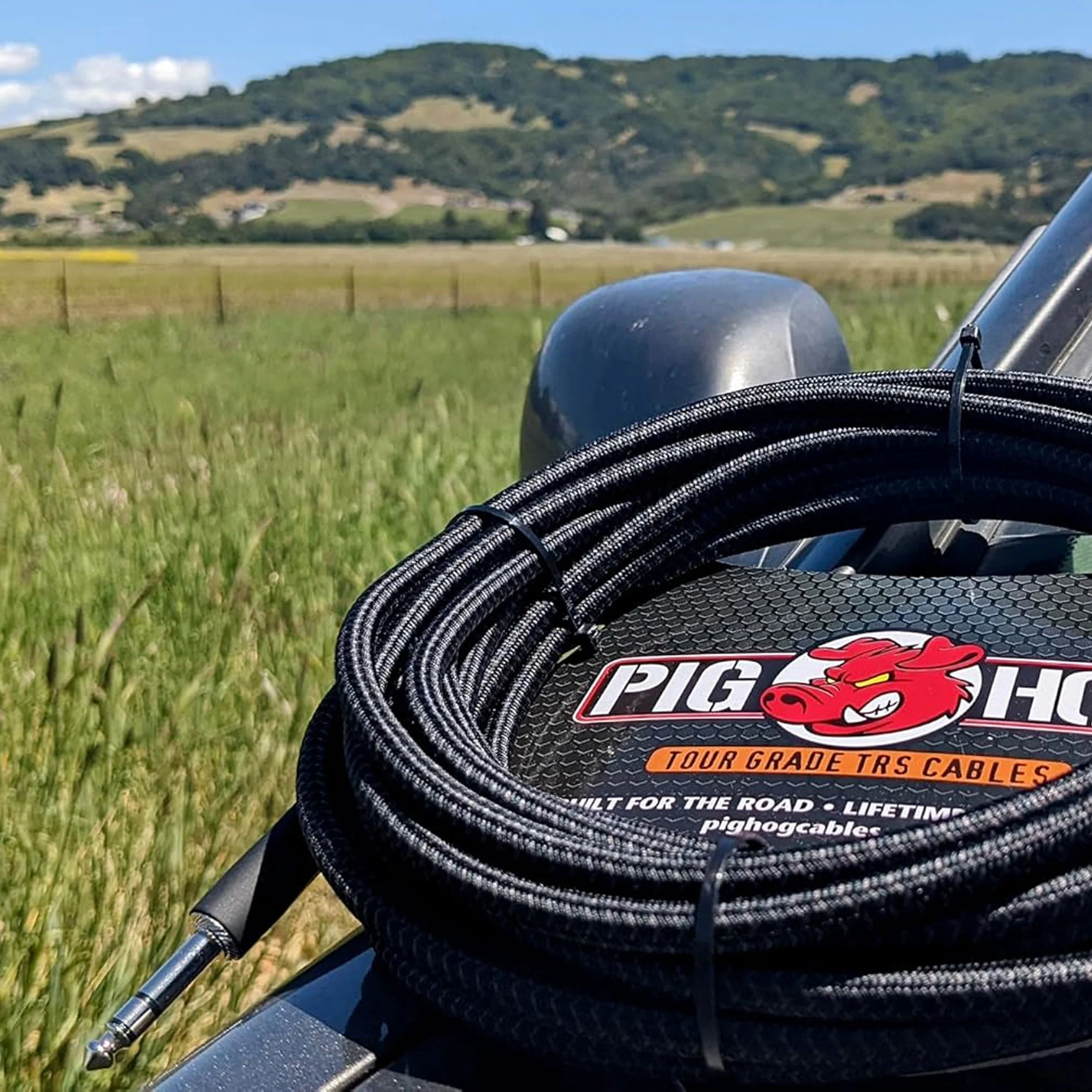 Pig Hog PTRS15 High Performance 1/4" TRS Instrument Cable, 15 Feet - 20 Pack - Image 3