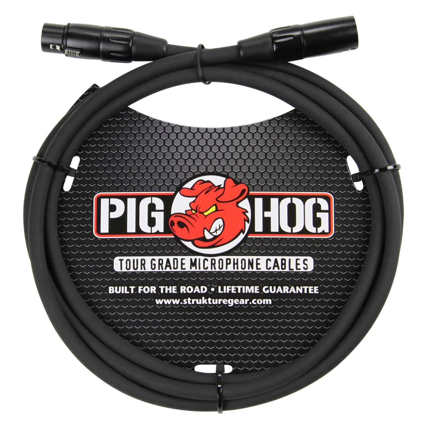 Pig Hog 8mm XLR Microphone Cable Male to Female 6 Ft Fully Balanced Premium Mic Cable  - 2 Units - Image 2