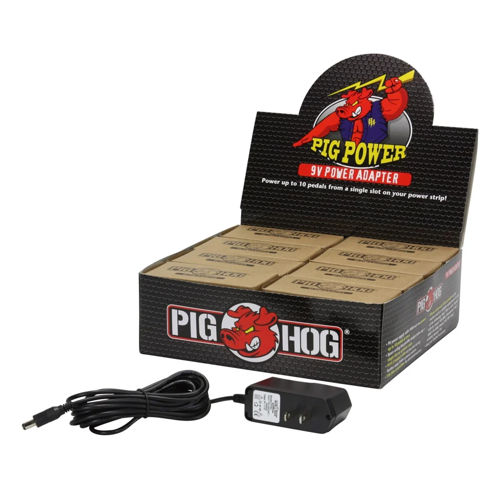 Pig Hog PP9V Pig Power 9V DC 1000ma Power Supply - Image 5