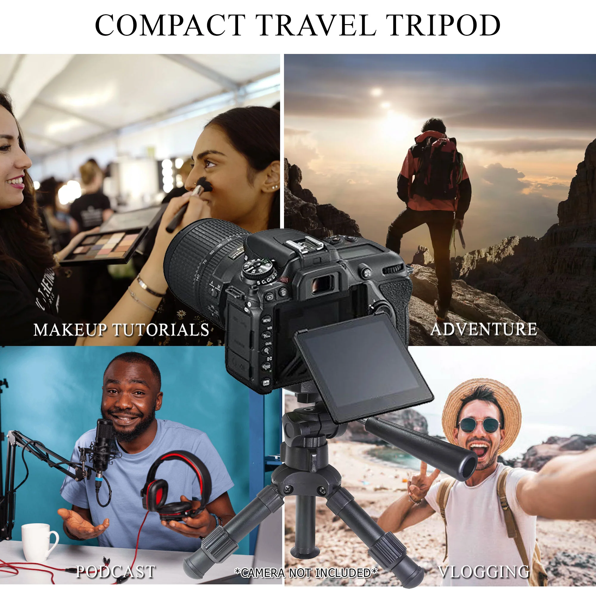Ultimate Content Creator Studio Kit – LED Lighting, Shotgun Mic, 128GB SD Card, Tripod, Editing Suite & Flash Bracket - Image 7