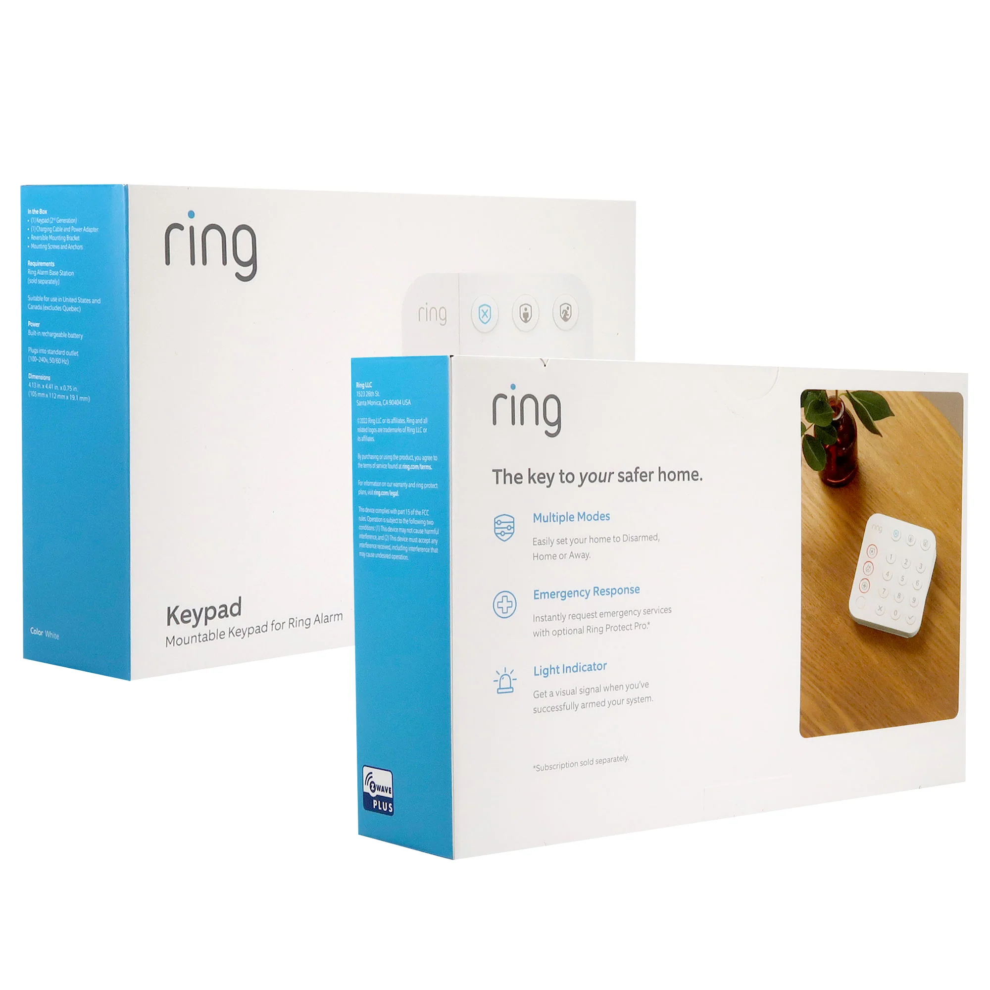 Ring Alarm 14-Piece Home Security Kit – Wireless System, Works with Alexa - 2 Units - Image 6