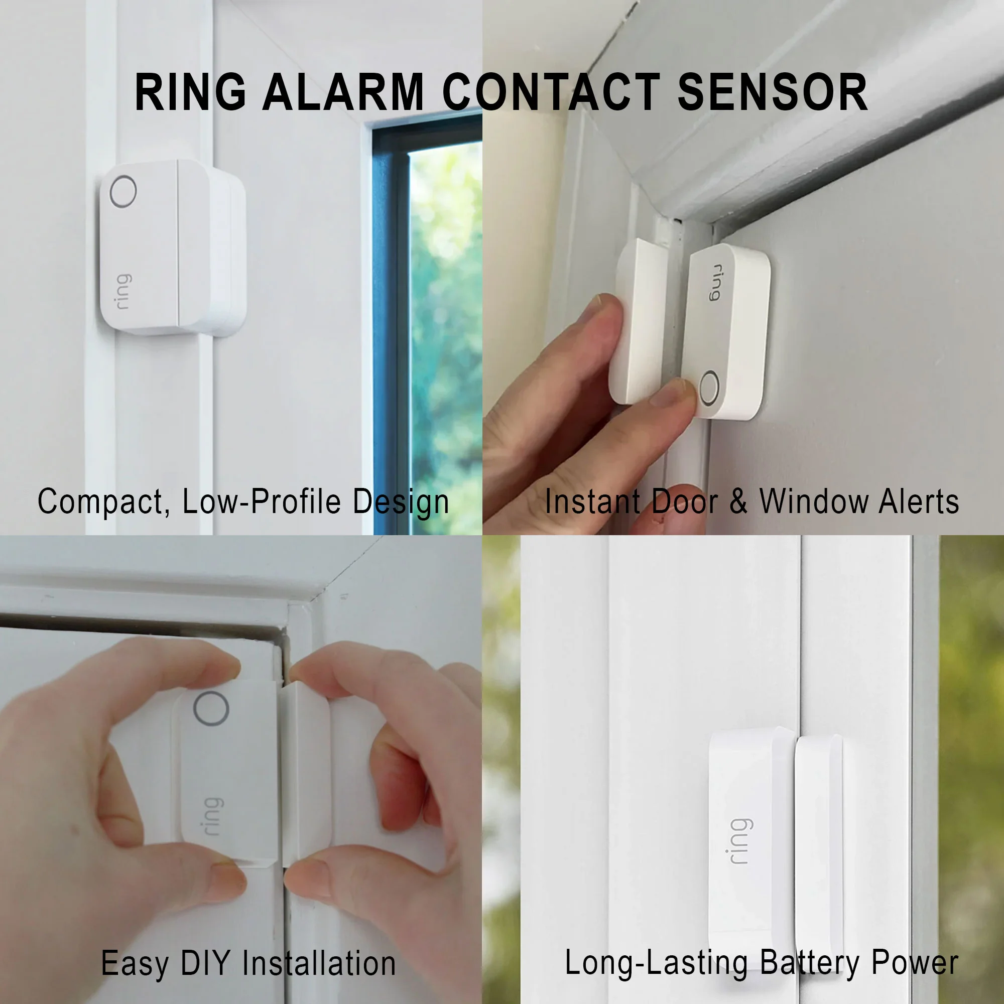 Ring Alarm Contact Sensor (Base Station Required) 2nd Gen - 2 Pack - Image 4